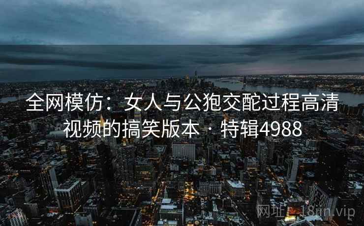 全网模仿：女人与公狍交酡过程高清视频的搞笑版本 · 特辑4988