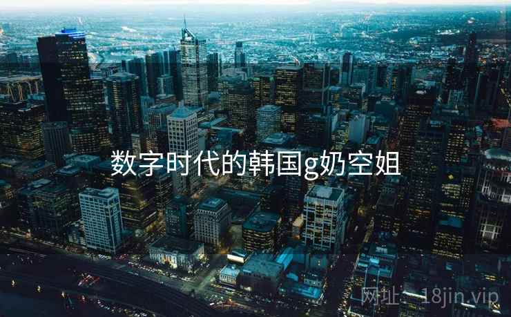 数字时代的韩国g奶空姐