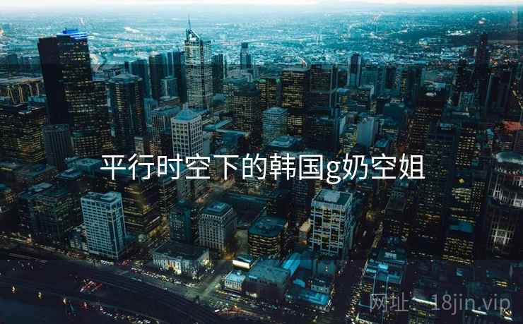 平行时空下的韩国g奶空姐